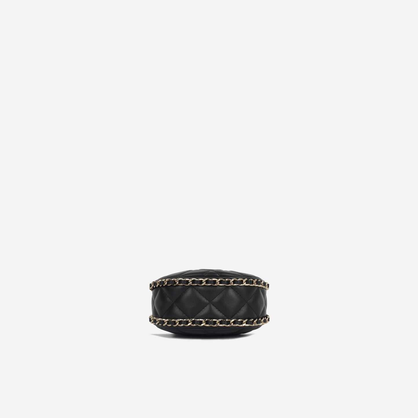 Chanel Lambskin Black Shoulder Bag Style 21