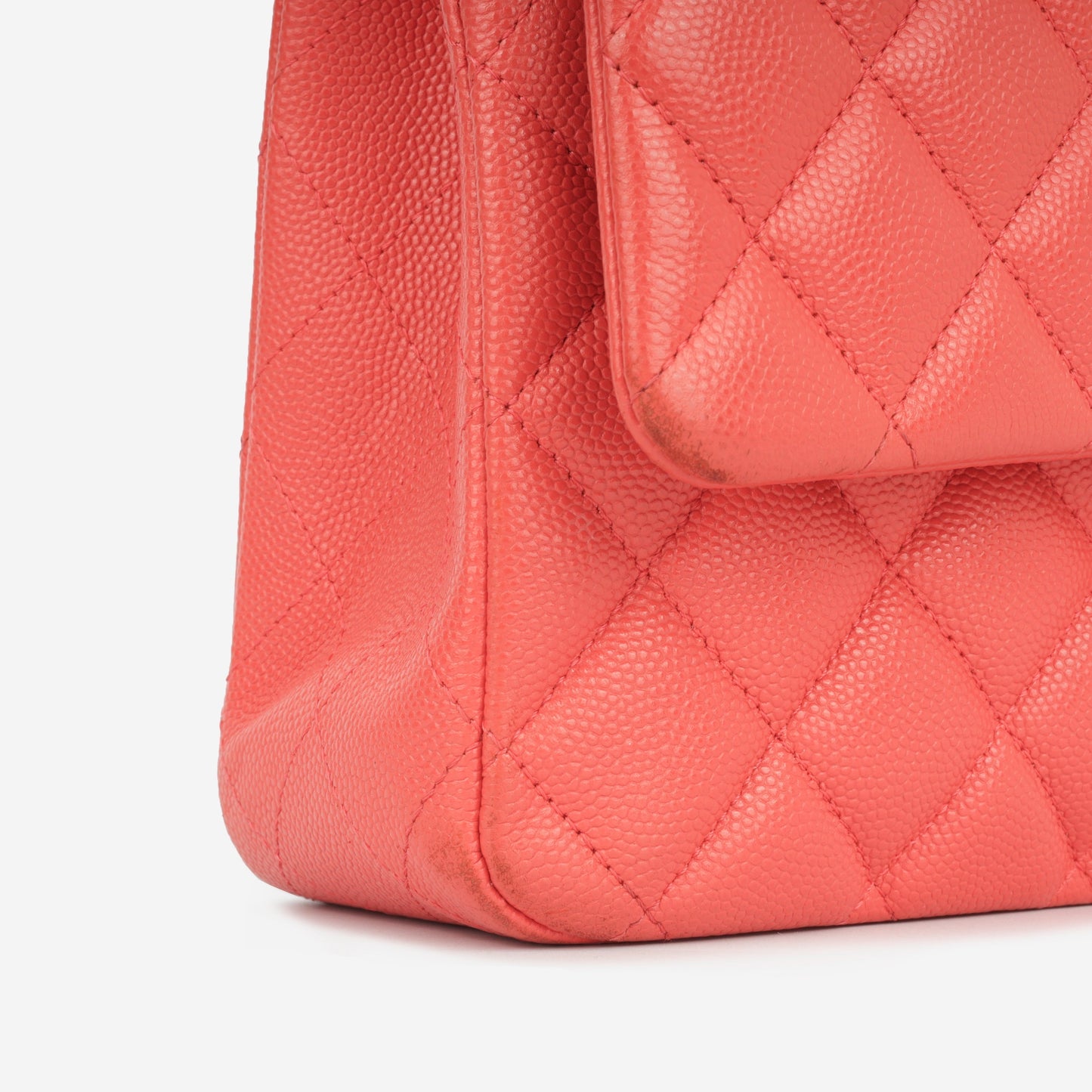Chanel Classic Flap Caviar Gold Shoulder Bag Style 16