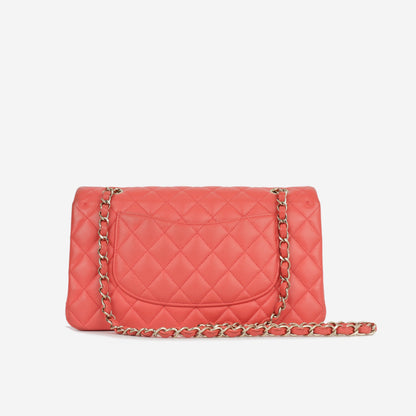 Chanel Classic Flap Caviar Gold Shoulder Bag Style 16