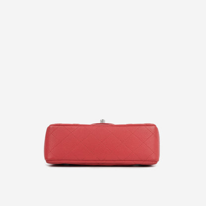 Mini Rectangular - Pink / Red