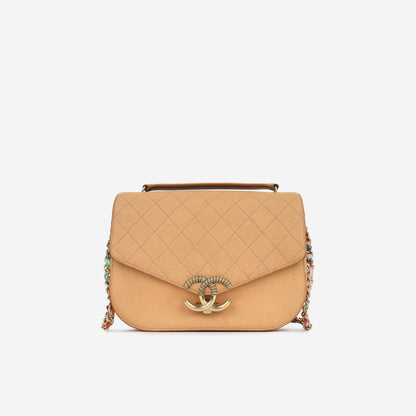 Chanel Classic Flap Caviar Black Shoulder Bag Style 146