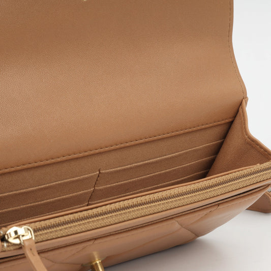 Chanel 19 WOC - Caramel Lambskin