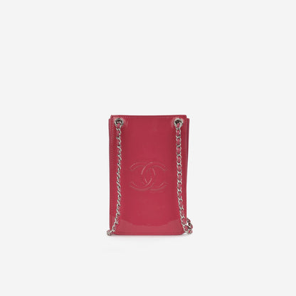 CC Phone Holder - Patent Pink