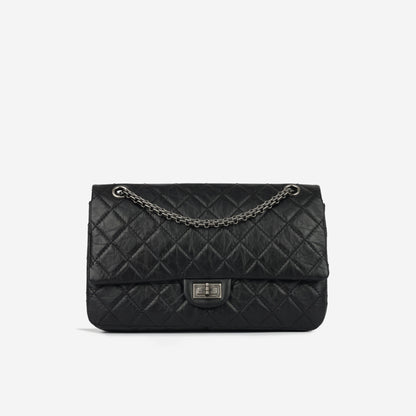 Chanel Classic Flap Lambskin Black Shoulder Bag Style 3