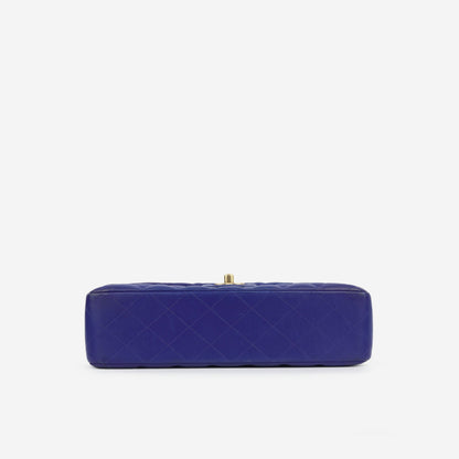 Chanel Classic Flap Lambskin Gold Shoulder Bag Style 59