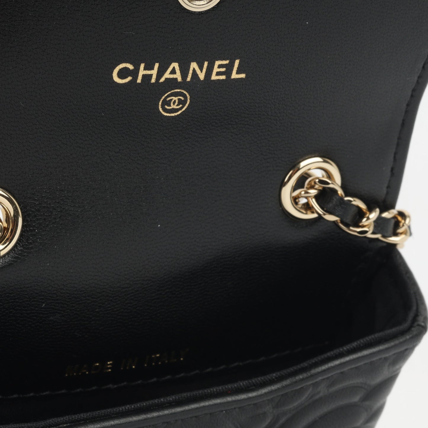 Chanel Luxury Lambskin Black Handbag Style 5