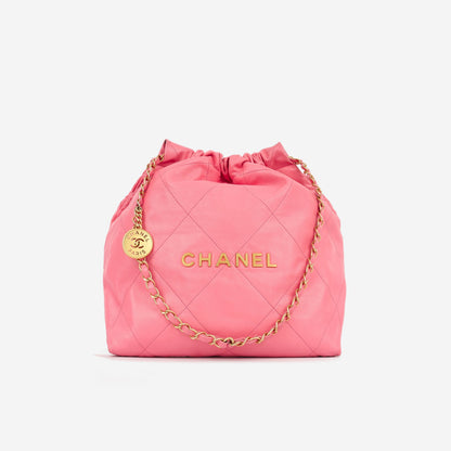 Chanel Luxury Calfskin Gold Tote Bag Style 2