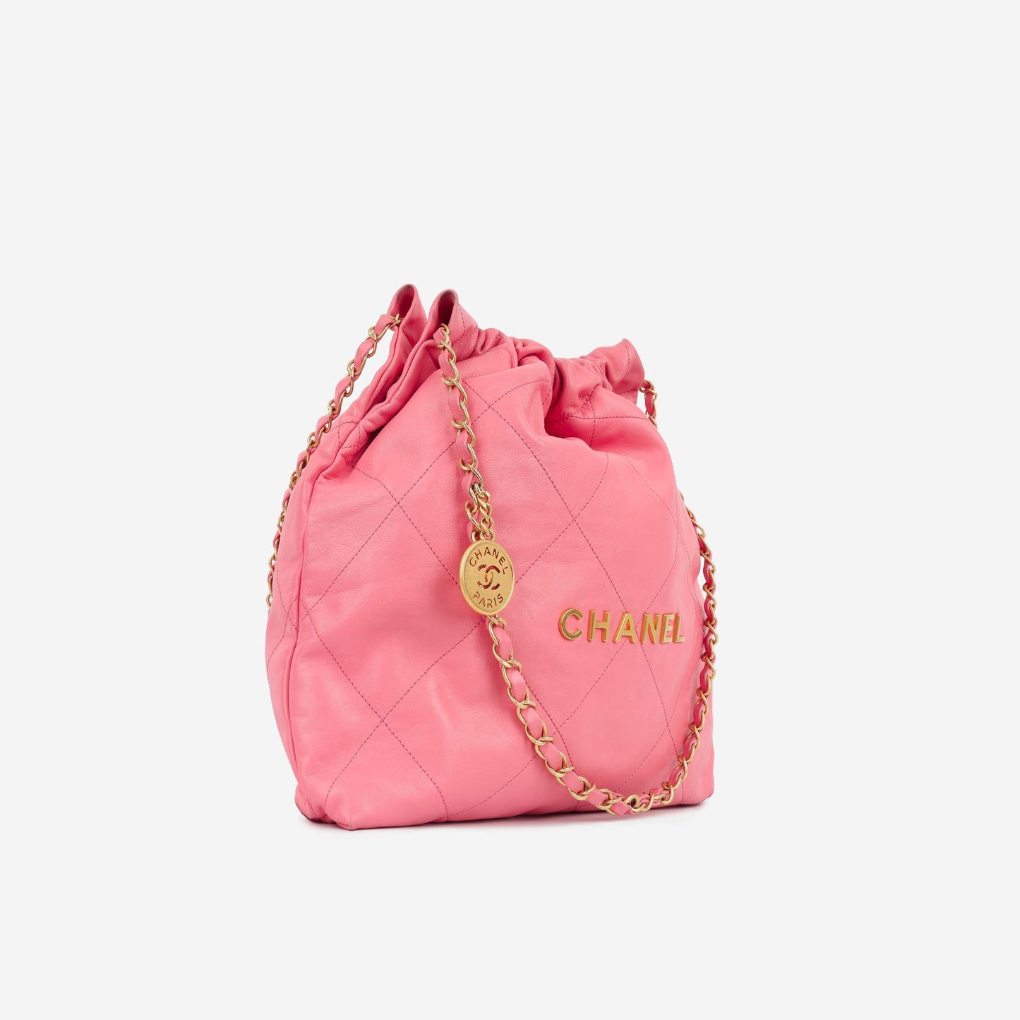 Chanel Luxury Calfskin Gold Tote Bag Style 2