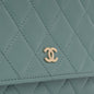 Chanel Wallet On Chain Lambskin Gold Crossbody Style 4