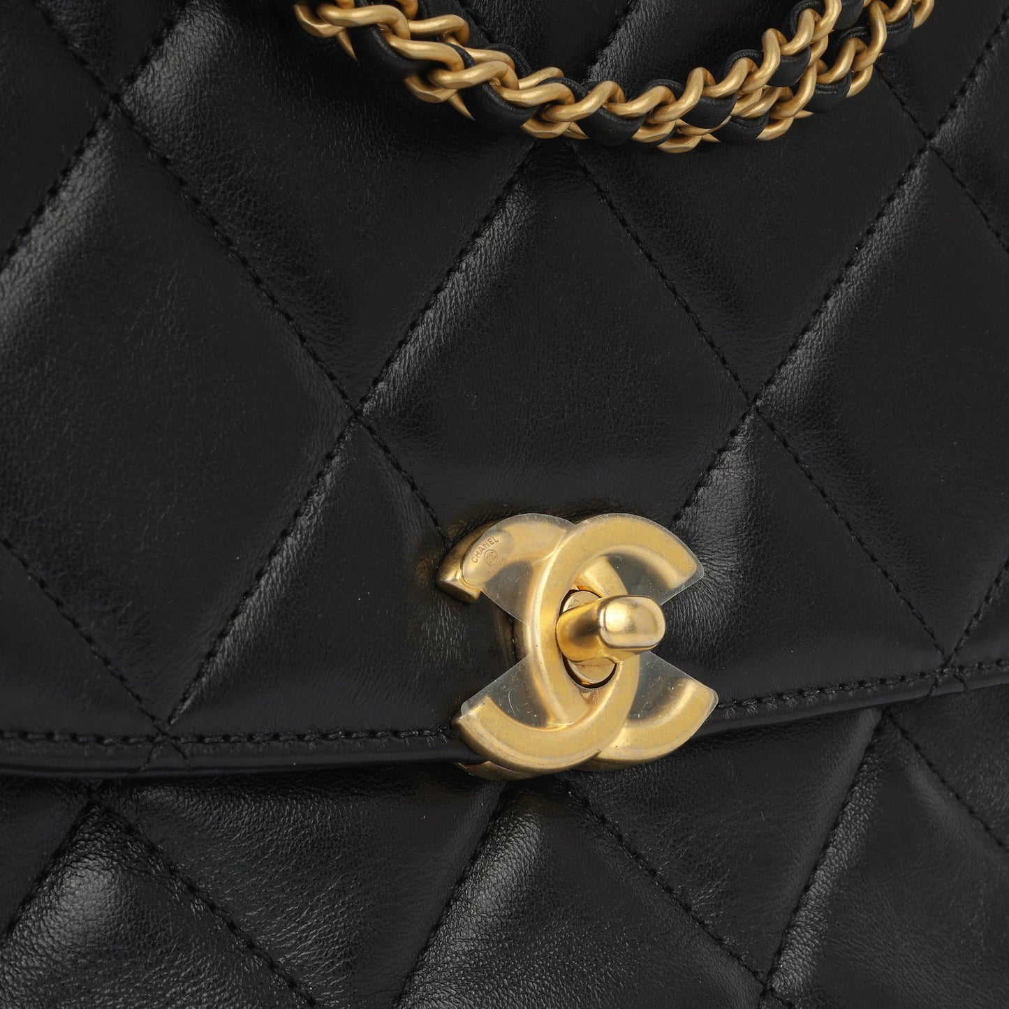 Chanel Lambskin Black Backpack Style 2