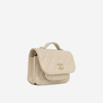 Chanel Mini Business Affinity Clutch On Chain