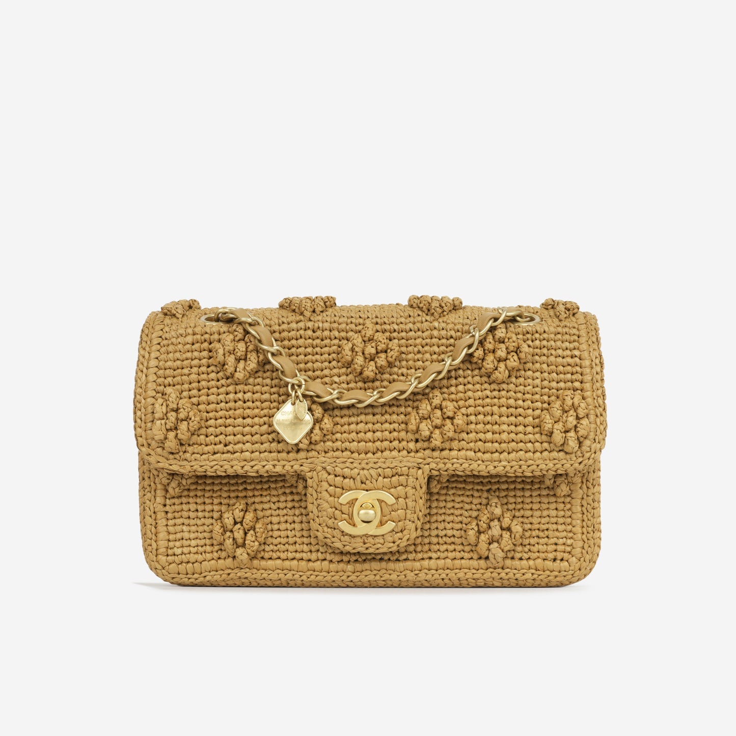Chanel Classic Flap Lambskin Black Shoulder Bag Style 348