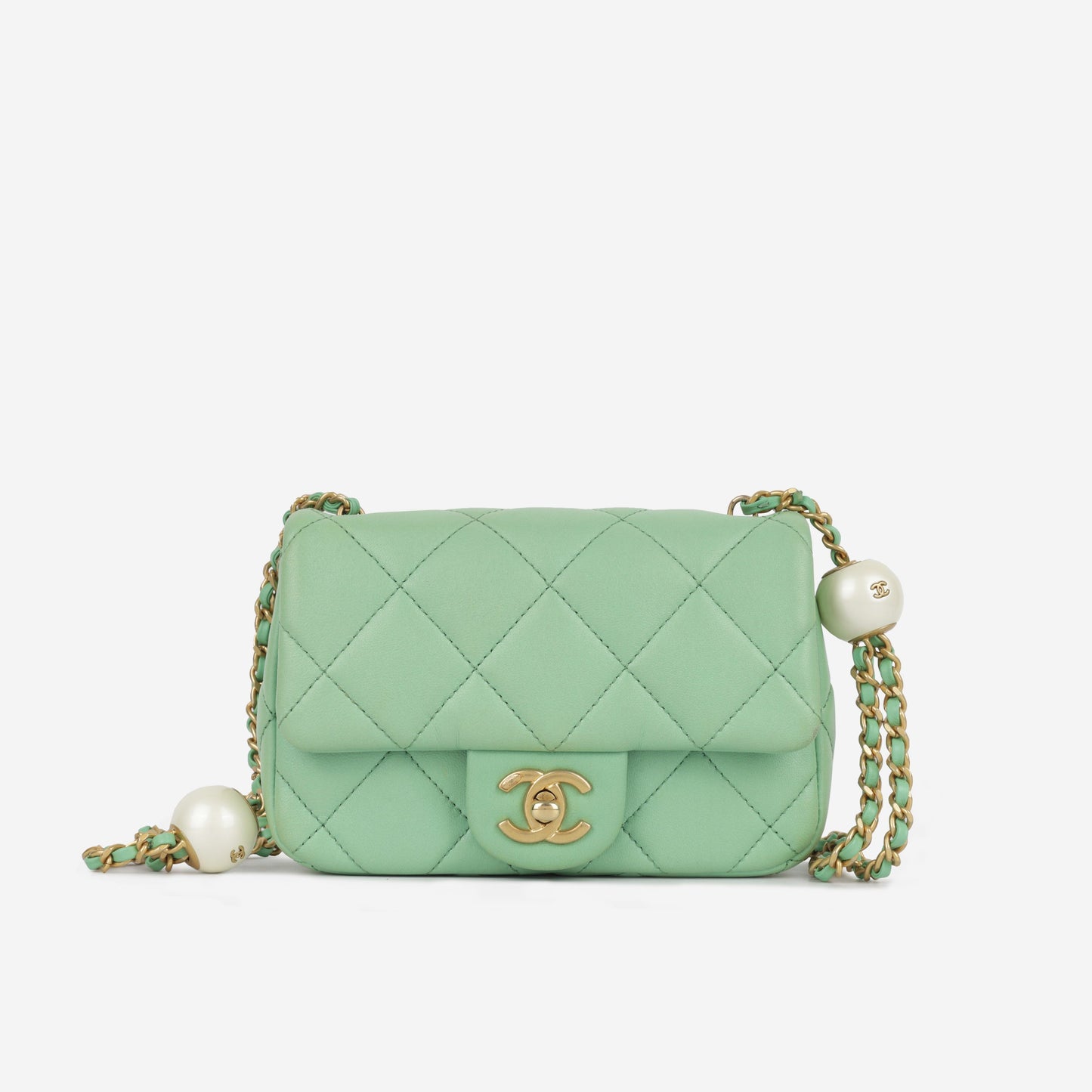 Chanel Seasonal Mini Square Pearl Crush