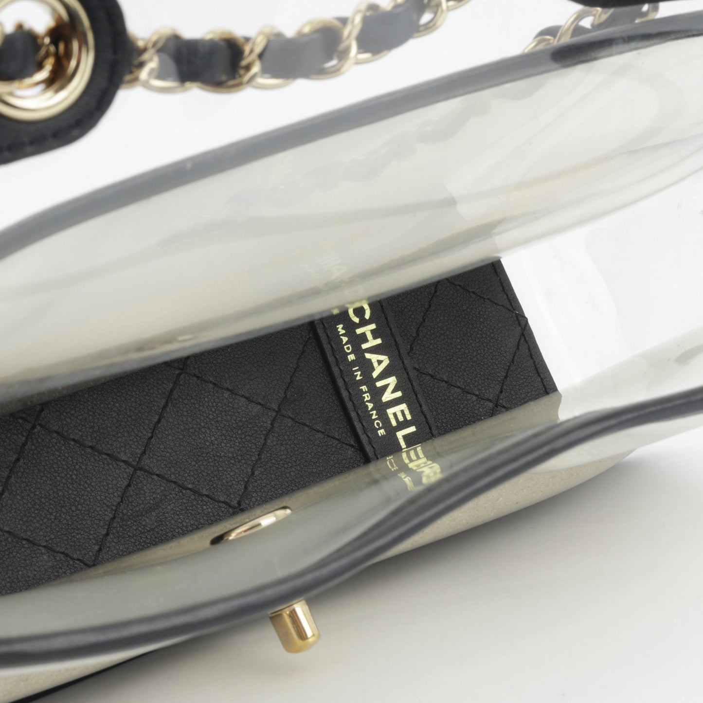 Chanel Lambskin Black Shoulder Bag Style 24