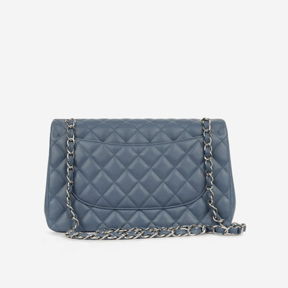 Chanel Classic Flap Lambskin Black Shoulder Bag Style 88