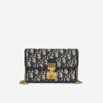 Dior Lou Chain Leather Crossbody Bag