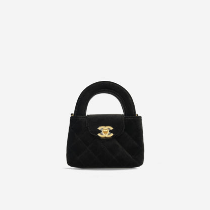 Chanel Kelly Lambskin Black Shoulder Bag Style 3