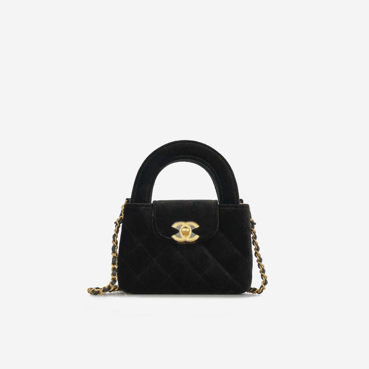 Chanel Kelly Lambskin Black Shoulder Bag Style 3