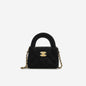 Chanel Kelly Lambskin Black Shoulder Bag Style 3