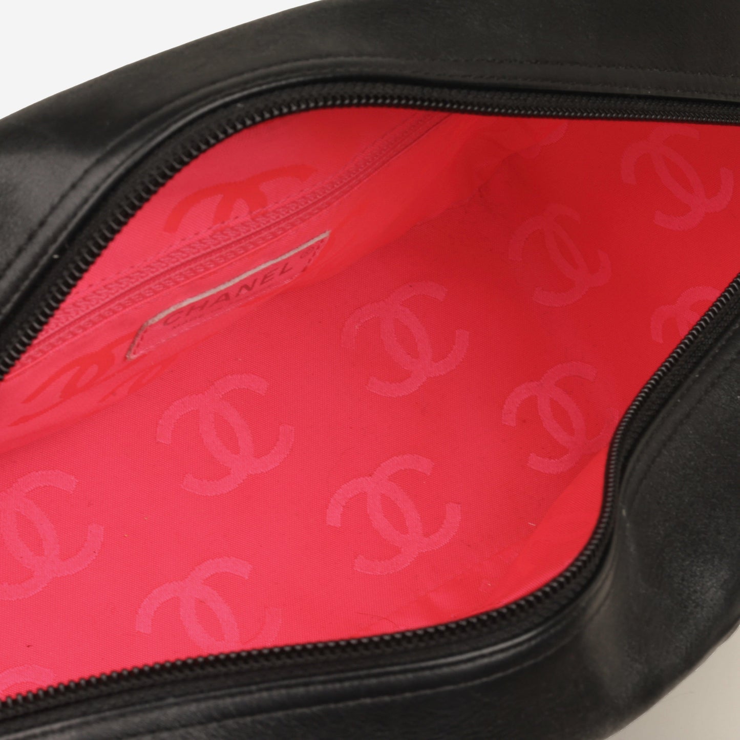 Chanel Cambon Lambskin Black Handbag