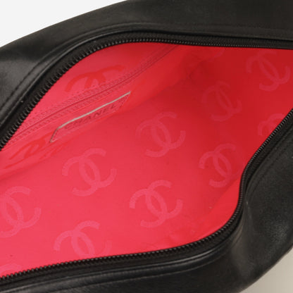 Chanel Cambon Lambskin Black Handbag