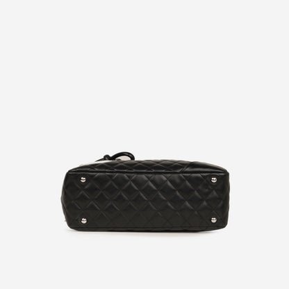 Chanel Cambon Lambskin Black Handbag