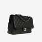Chanel Classic Flap Lambskin Black Shoulder Bag Style 17