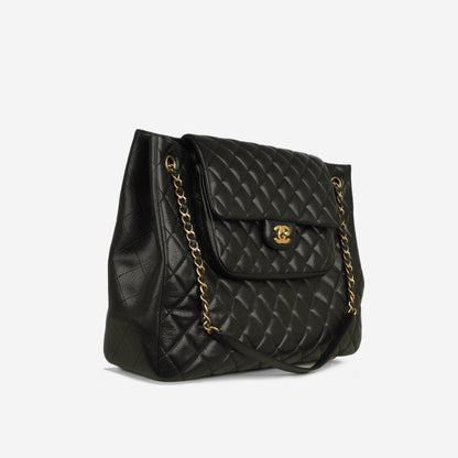 Chanel Classic Flap Shopping Tote