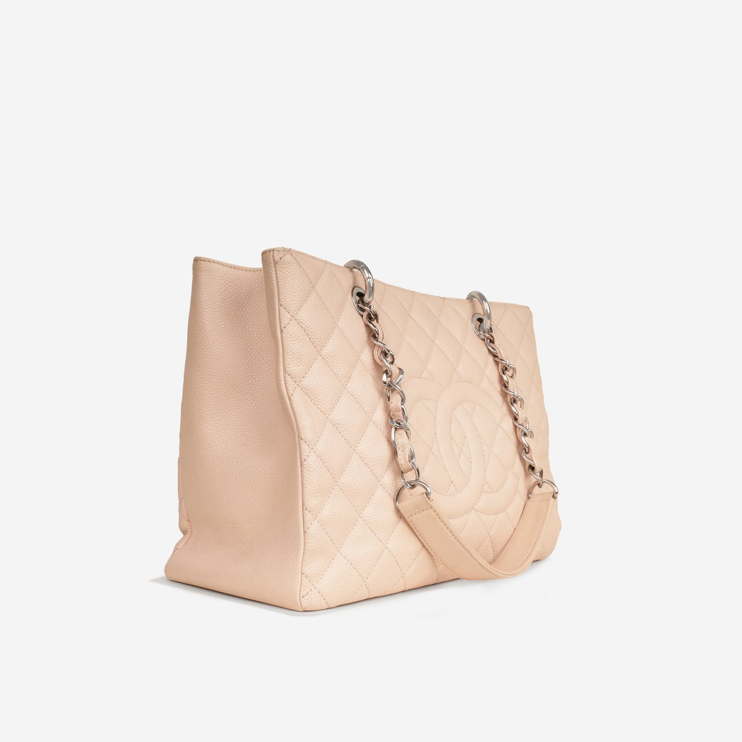 Chanel Shopping Tote Caviar Brown Tote Bag