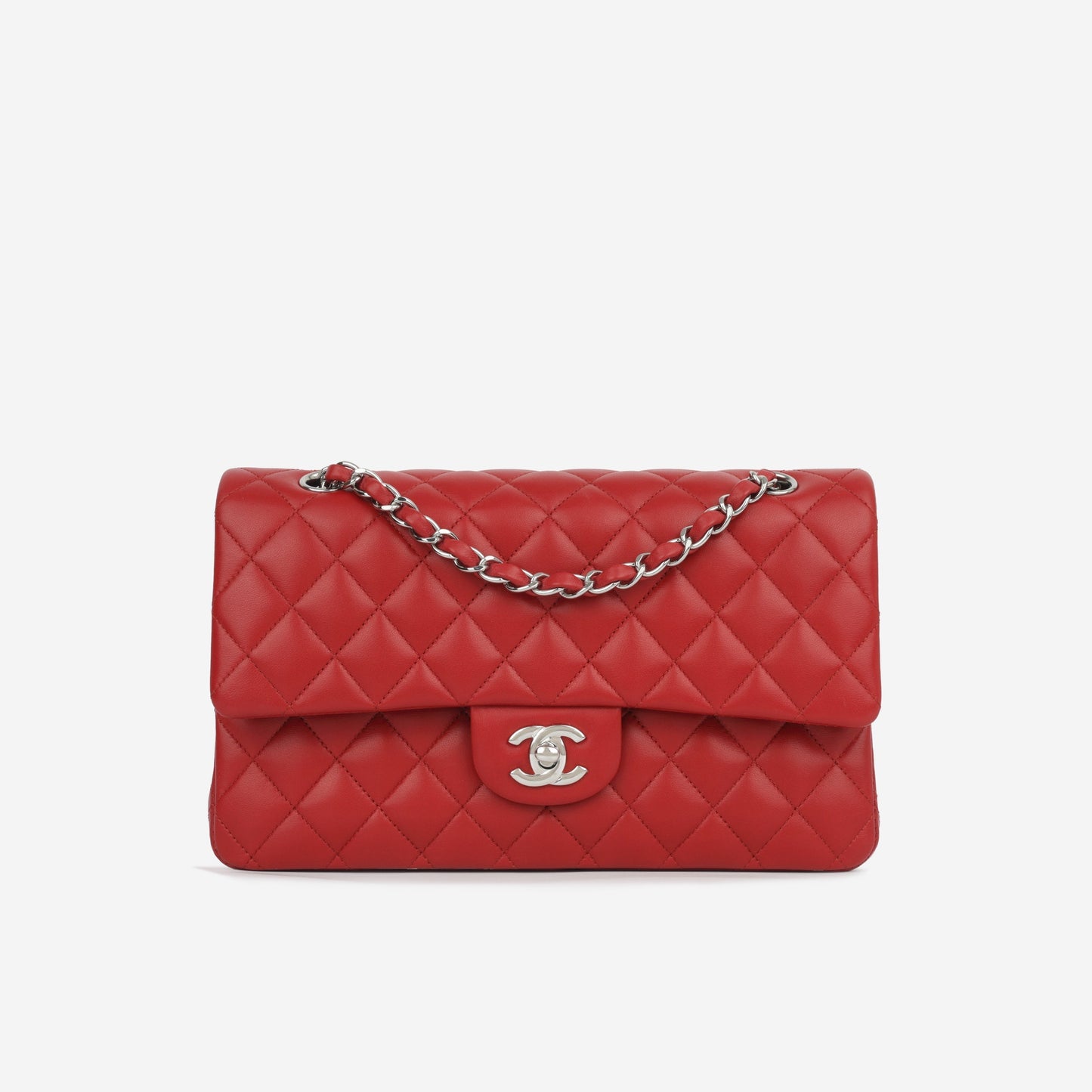 Chanel Classic Flap Lambskin Black Shoulder Bag Style 59
