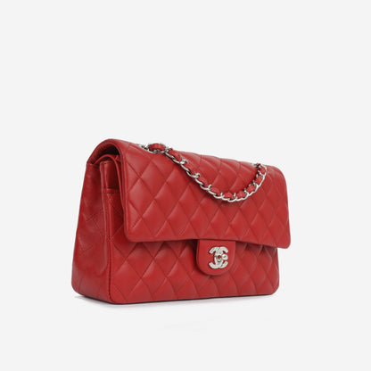 Chanel Classic Flap Lambskin Black Shoulder Bag Style 59