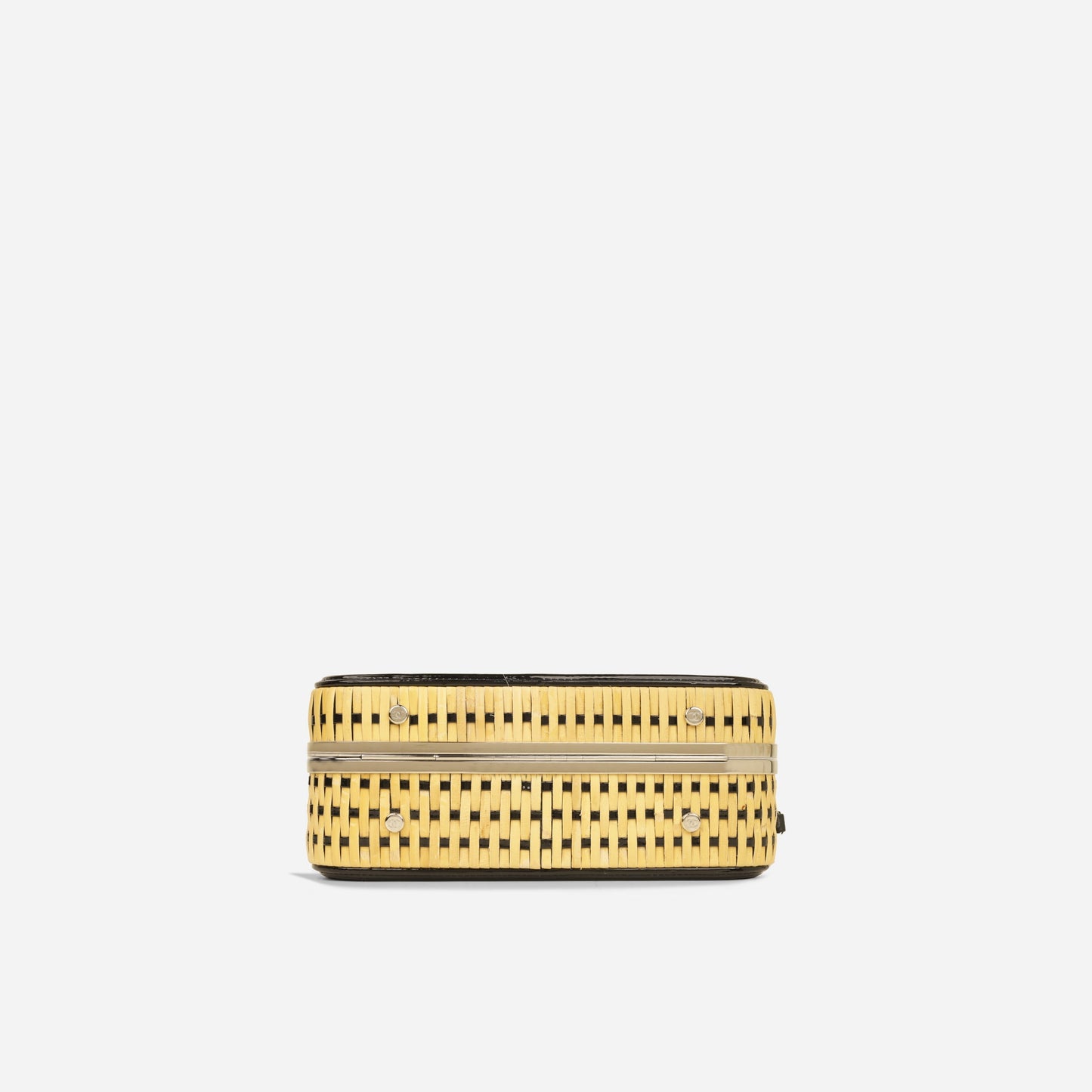 Chanel Vanity Lambskin Black Clutch Style 2
