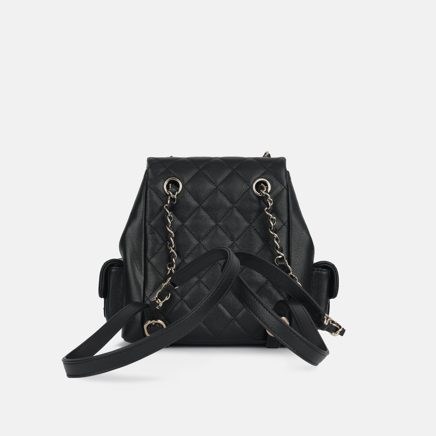 Chanel Luxury Caviar Black Backpack