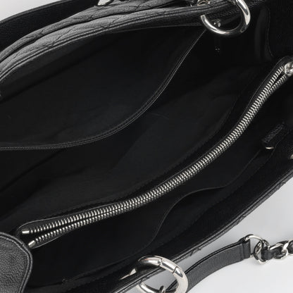 Chanel Shopping Tote Caviar Black Tote Bag Style 2