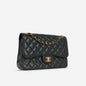Chanel Classic Flap Lambskin Black Shoulder Bag Style 303