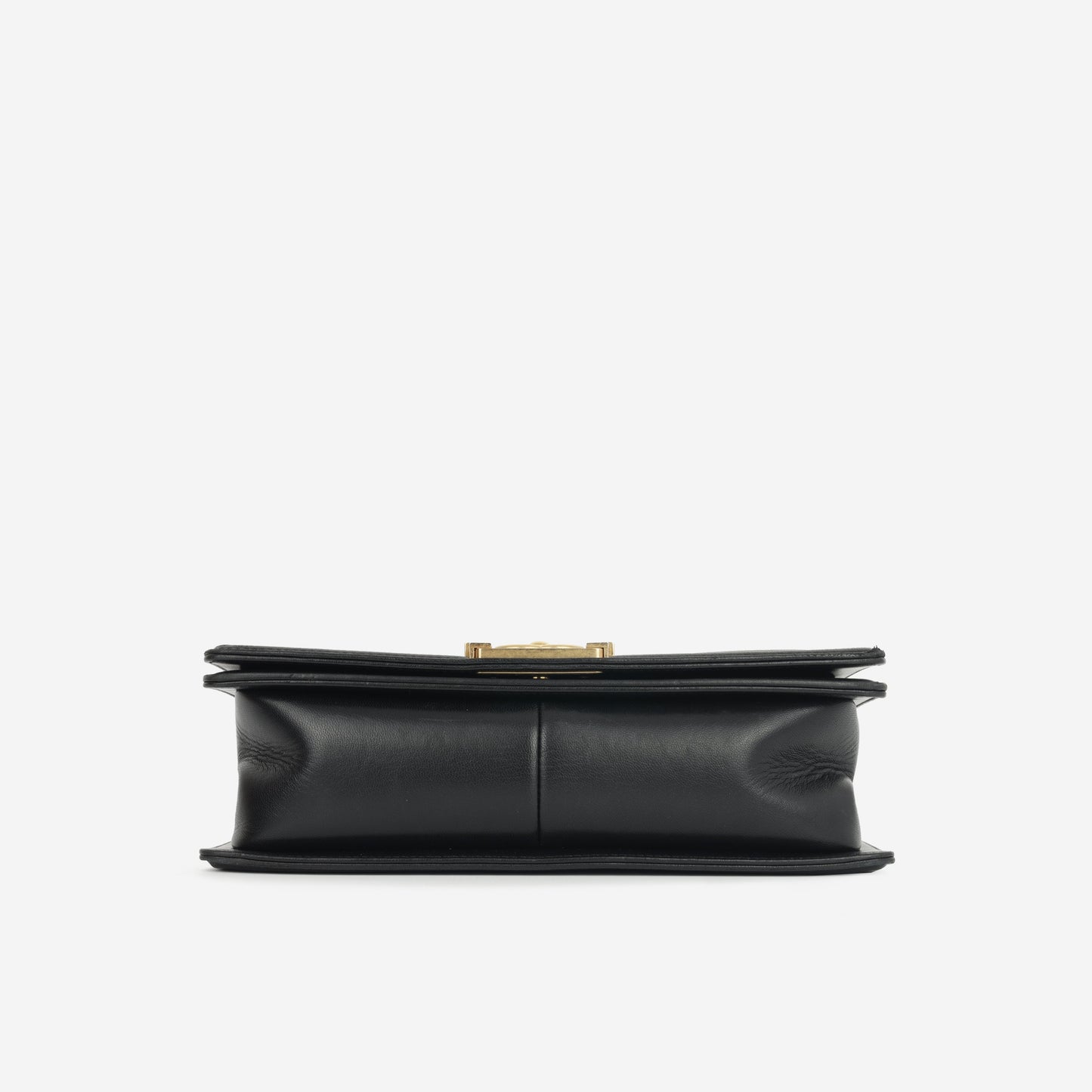 Chanel Boy Bag Lambskin Black Shoulder Bag Style 47