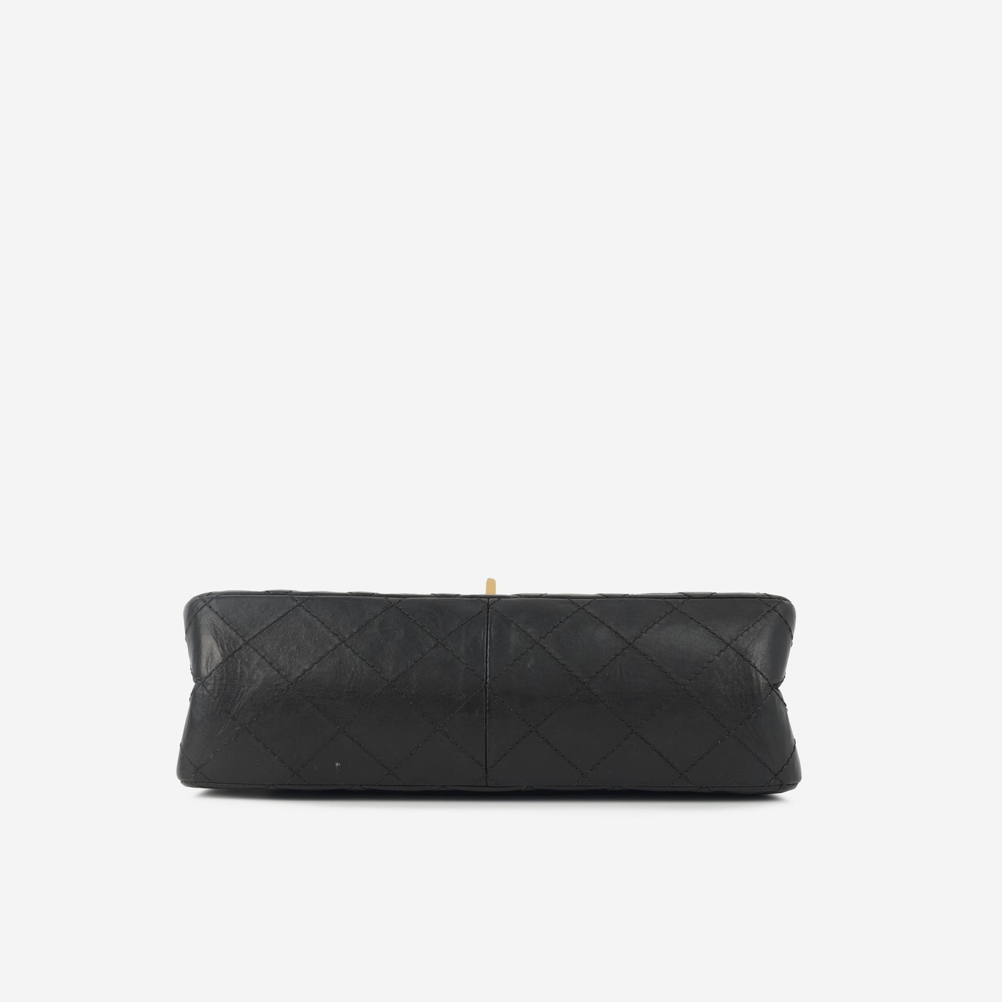 Chanel Classic Flap Calfskin Black Shoulder Bag Style 21