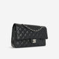 Chanel Classic Flap Lambskin Black Shoulder Bag Style 321