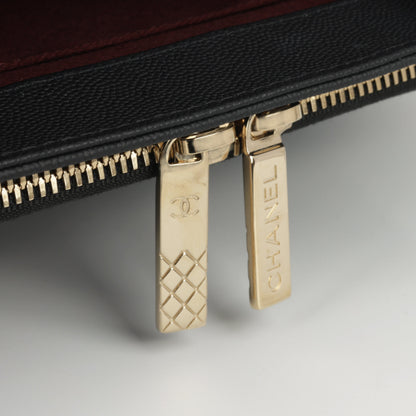 Chanel Timeless Caviar Black Shoulder Bag