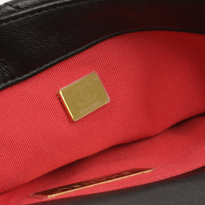 Chanel Chanel 19 Lambskin Black Shoulder Bag Style 34