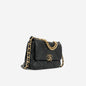 Chanel Chanel 19 Lambskin Black Shoulder Bag Style 34