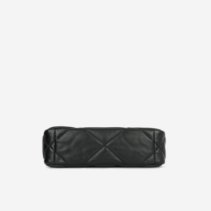 Chanel Chanel 19 Lambskin Black Shoulder Bag Style 34