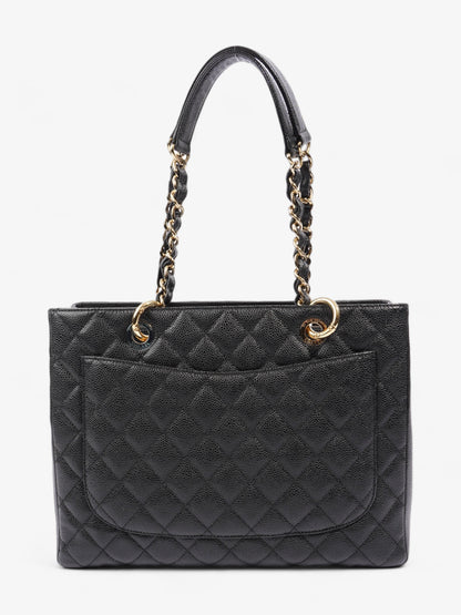 Chanel Grand Shopper Black Caviar Leather