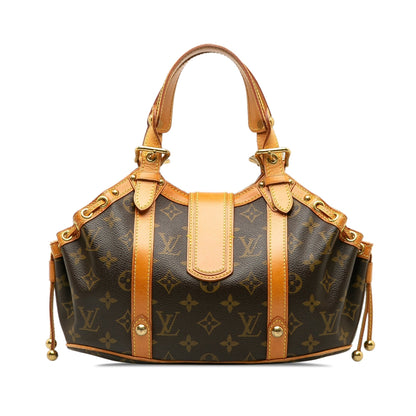 Brown Louis Vuitton Monogram Theda PM HandBag