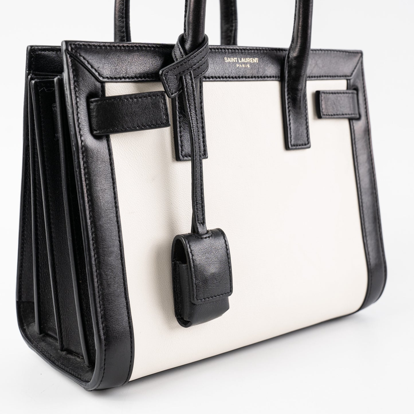 Saint Laurent Sac De Jour Black Handbag Black