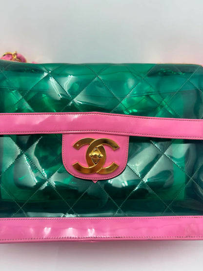 Chanel 2018 Coco Splash Pvc Flap