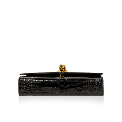 Saint Laurent Crocodile Kate Tassel