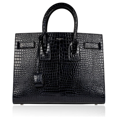 Saint Laurent Small Sac De Jour - Croc Embossed
