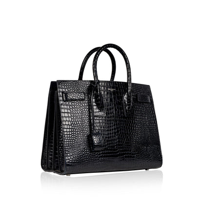 Saint Laurent Small Sac De Jour - Croc Embossed