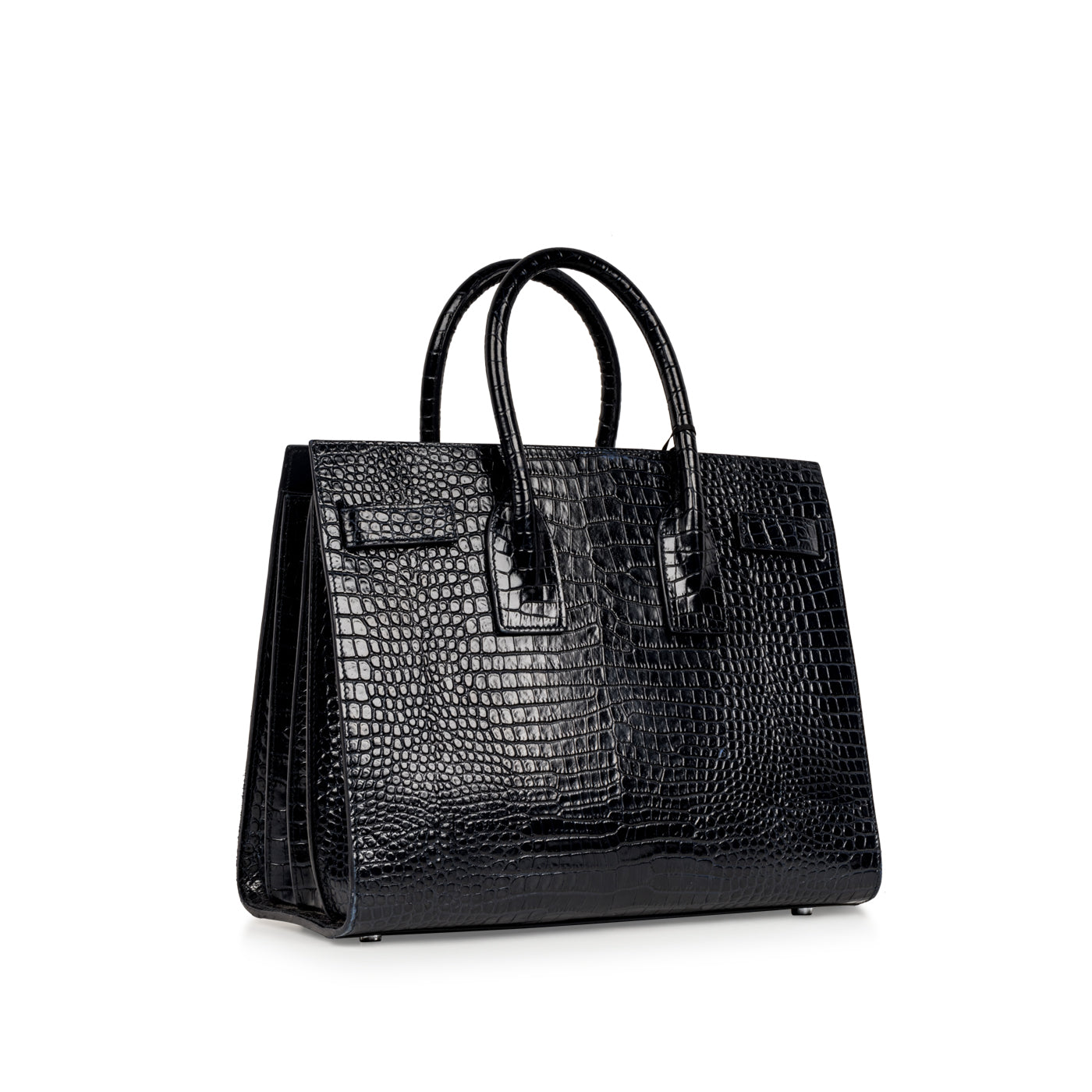 Saint Laurent Small Sac De Jour - Croc Embossed